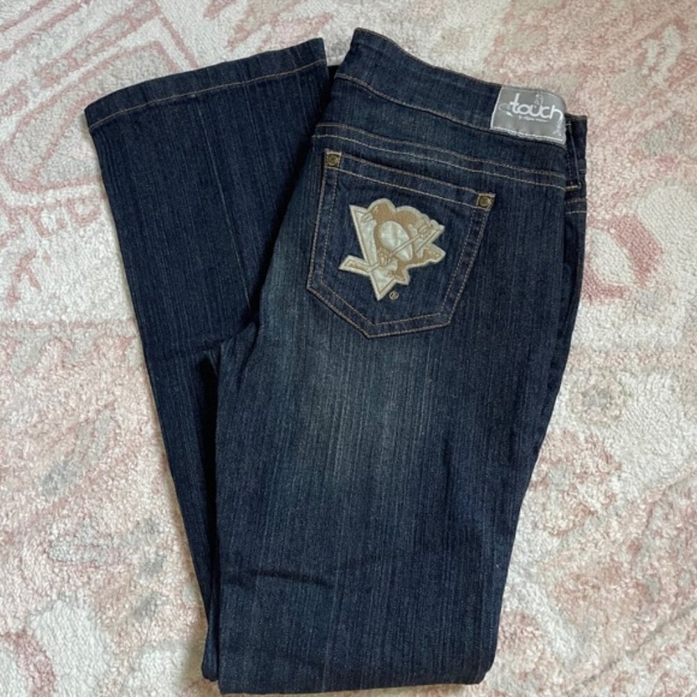 Pittsburgh Penguins Flare Leg Jeans